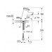 GROHE Contromix Public samozamykająca bateria umywalkowa z mieszaczem 36111000